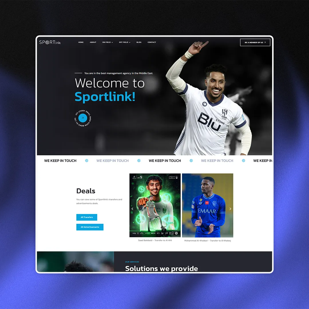 Sportlink – Kurumsal Web Tasarım